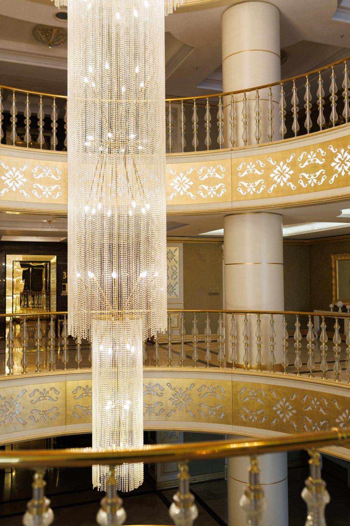 Ayan Palace Hotel Tovuz Exterior foto